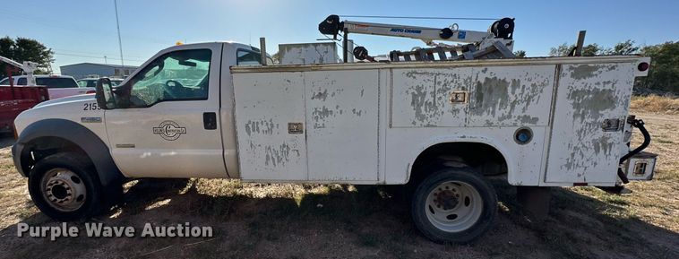 image for item DD3296 2006 Ford F450 Super Duty XL utility / service truck