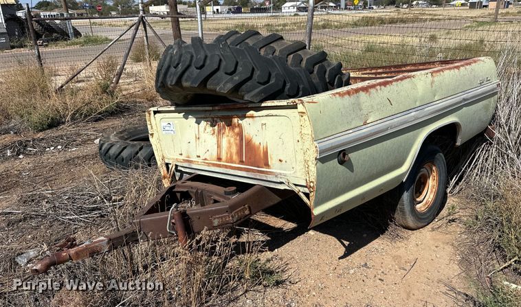 image for item DD3369 Pickup truck bed trailer