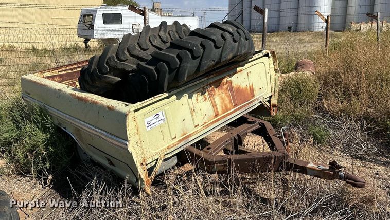 image for item DD3369 Pickup truck bed trailer