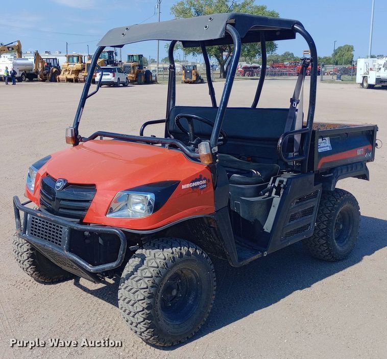 image for item DH1378 2013 Kioti Mechron 2200 utility vehicle