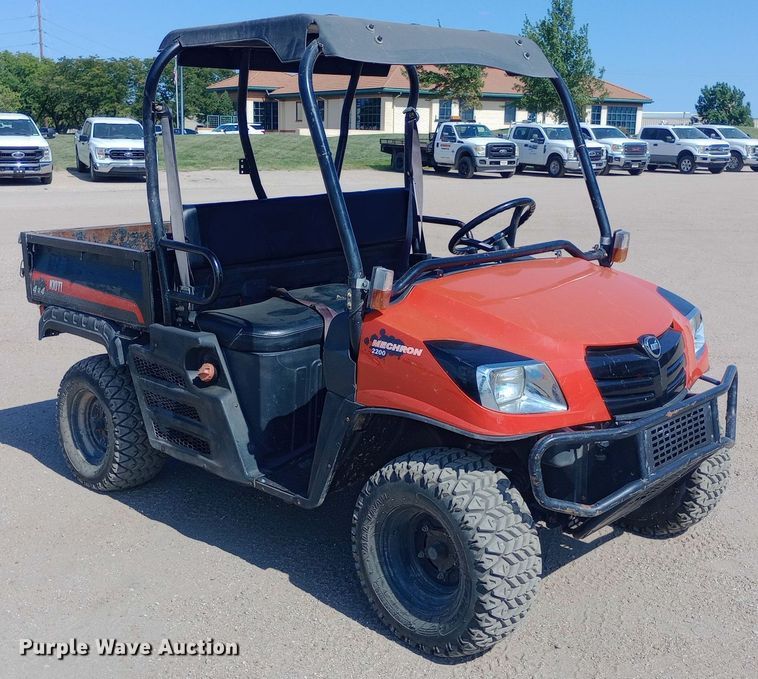 image for item DH1378 2013 Kioti Mechron 2200 utility vehicle
