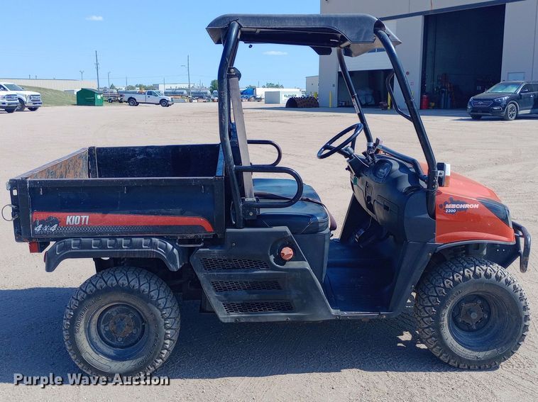 image for item DH1378 2013 Kioti Mechron 2200 utility vehicle