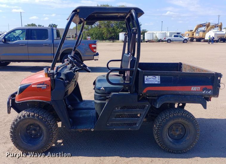 image for item DH1378 2013 Kioti Mechron 2200 utility vehicle
