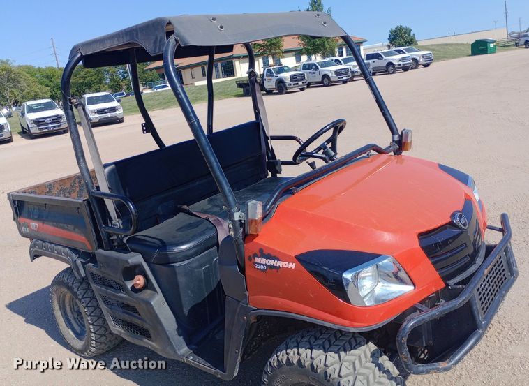 image for item DH1378 2013 Kioti Mechron 2200 utility vehicle