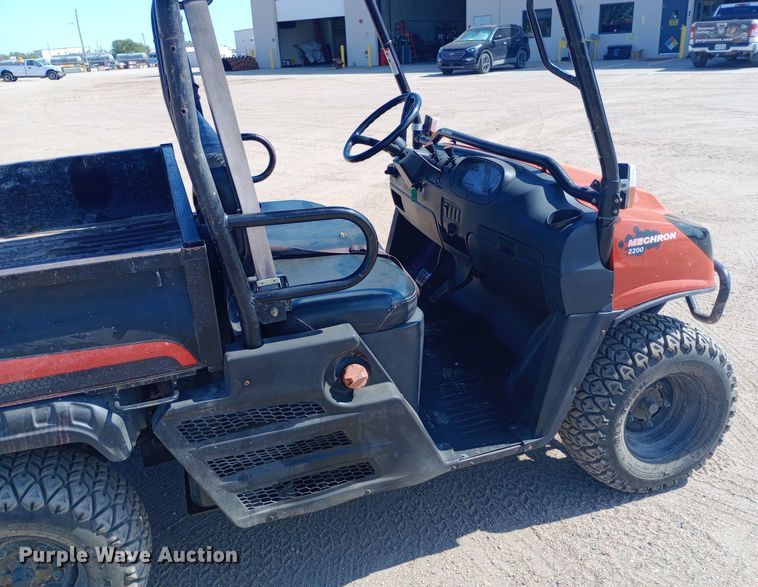 image for item DH1378 2013 Kioti Mechron 2200 utility vehicle