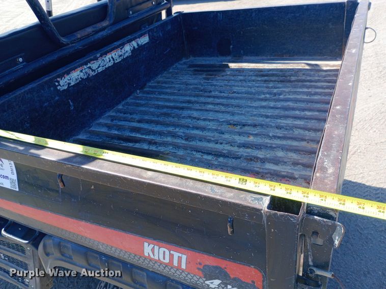 image for item DH1378 2013 Kioti Mechron 2200 utility vehicle