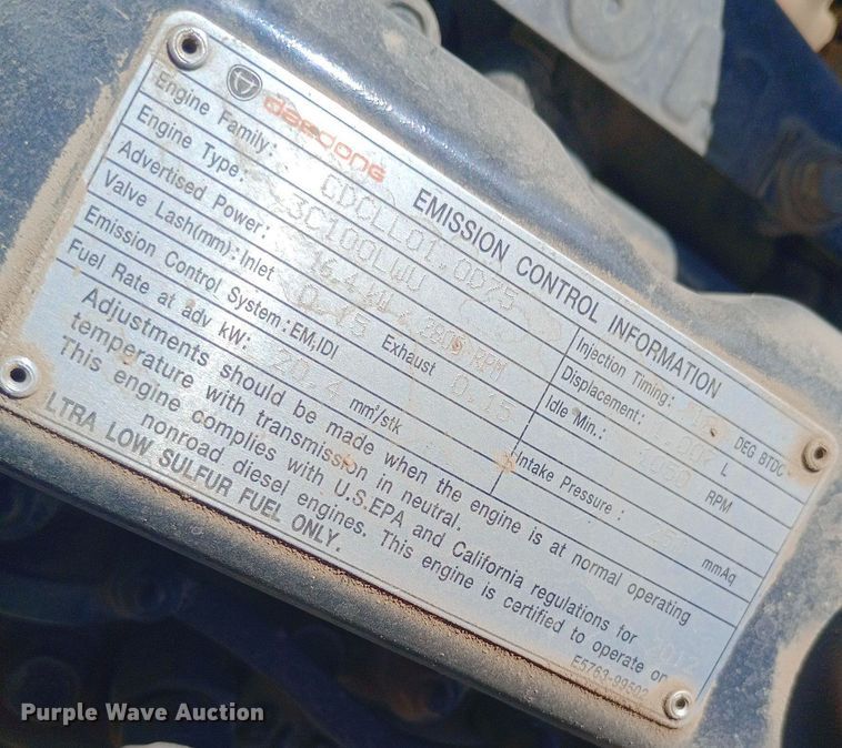 image for item DH1378 2013 Kioti Mechron 2200 utility vehicle