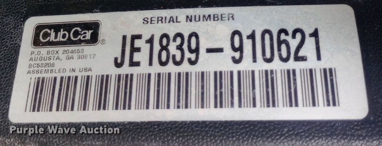 image for item DH1445 2018 Club Car Precedent golf cart