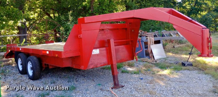 image for item DH1471 Shop built equipment trailer