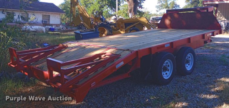image for item DH1471 Shop built equipment trailer