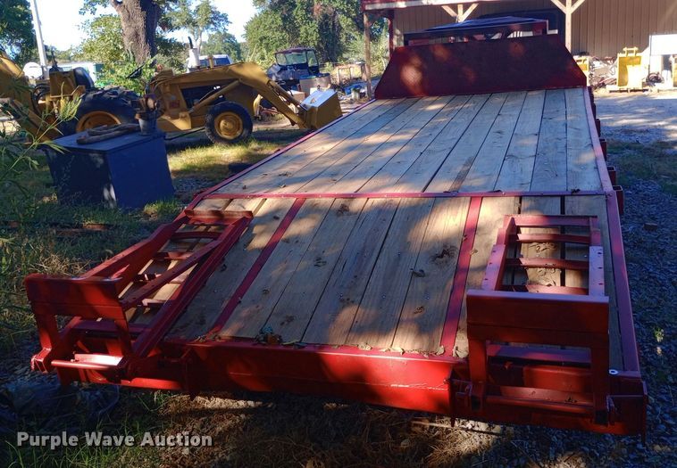 image for item DH1471 Shop built equipment trailer