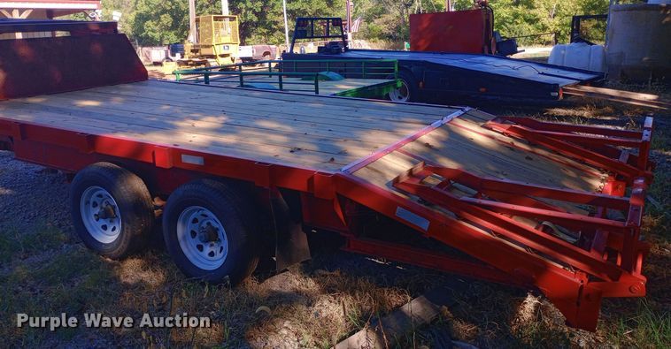 image for item DH1471 Shop built equipment trailer