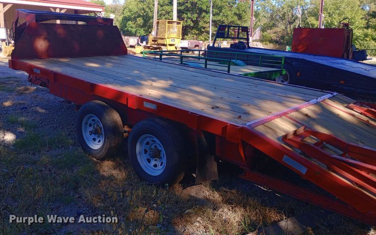 image for item DH1471 Shop built equipment trailer