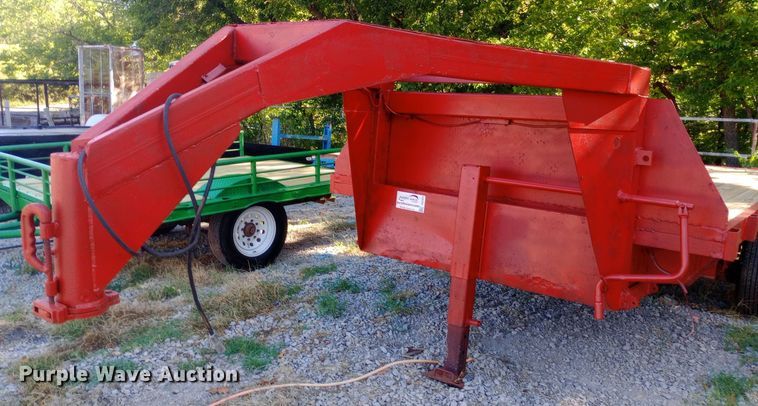 image for item DH1471 Shop built equipment trailer