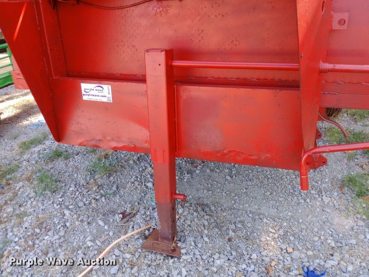 image for item DH1471 Shop built equipment trailer