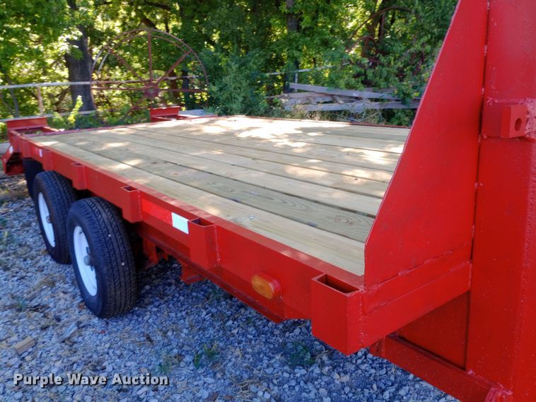 image for item DH1471 Shop built equipment trailer