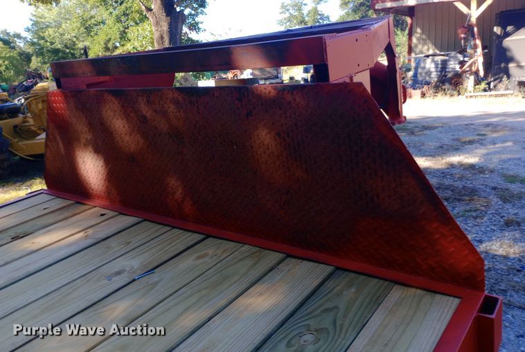 image for item DH1471 Shop built equipment trailer