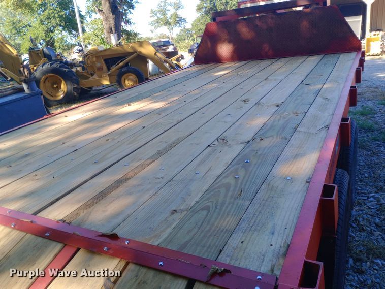 image for item DH1471 Shop built equipment trailer