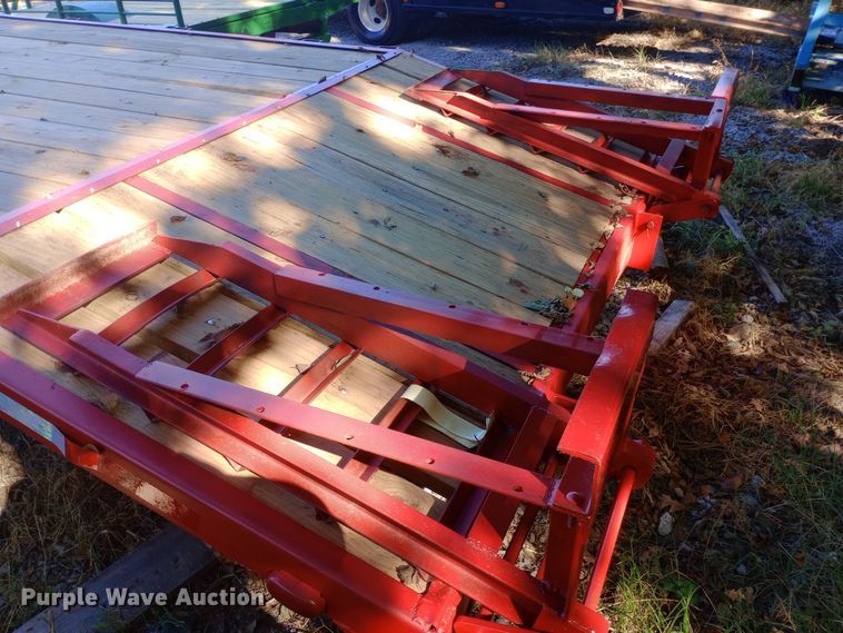 image for item DH1471 Shop built equipment trailer