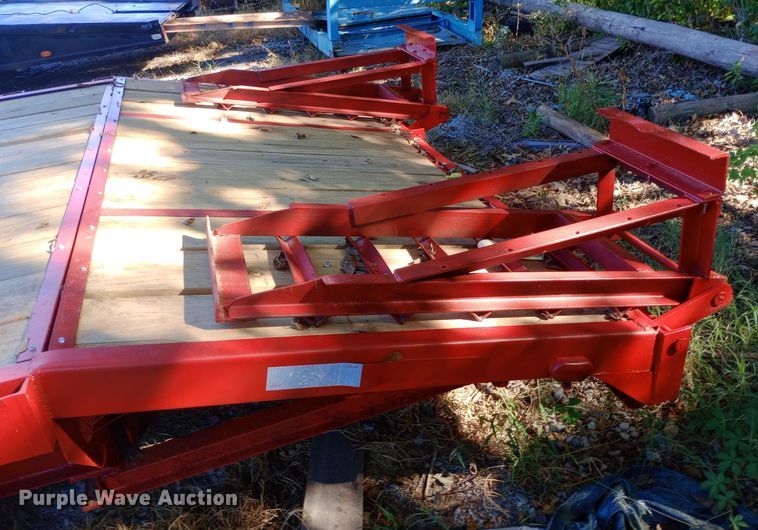 image for item DH1471 Shop built equipment trailer