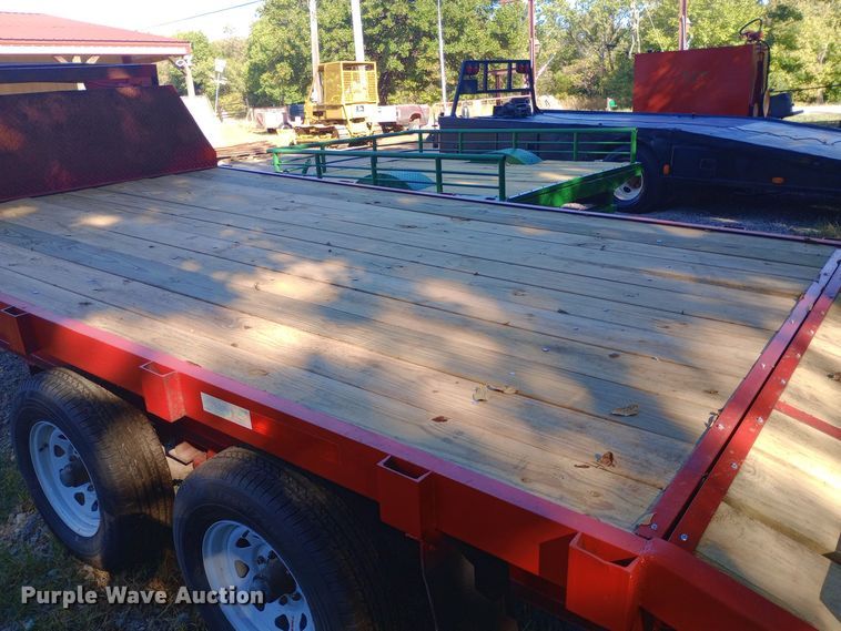 image for item DH1471 Shop built equipment trailer