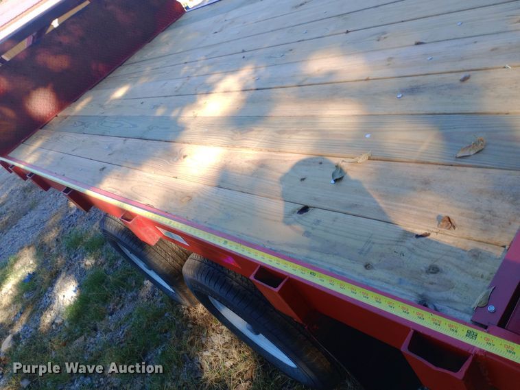 image for item DH1471 Shop built equipment trailer