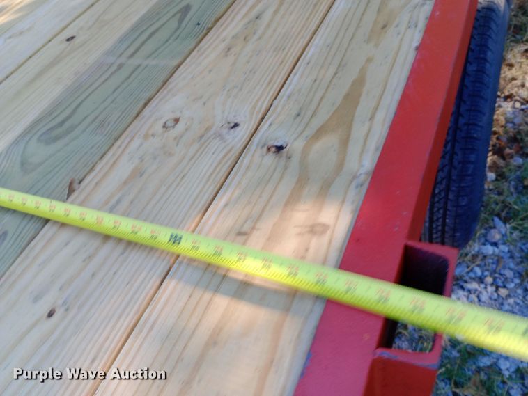 image for item DH1471 Shop built equipment trailer