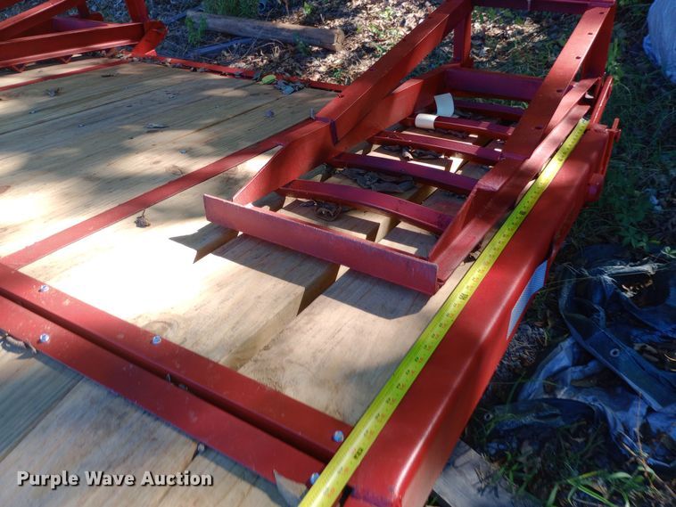 image for item DH1471 Shop built equipment trailer