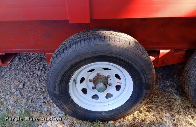 image for item DH1471 Shop built equipment trailer