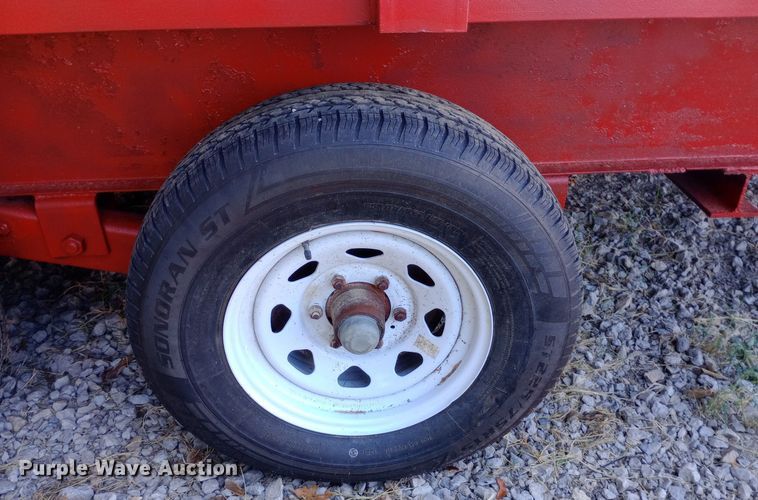 image for item DH1471 Shop built equipment trailer