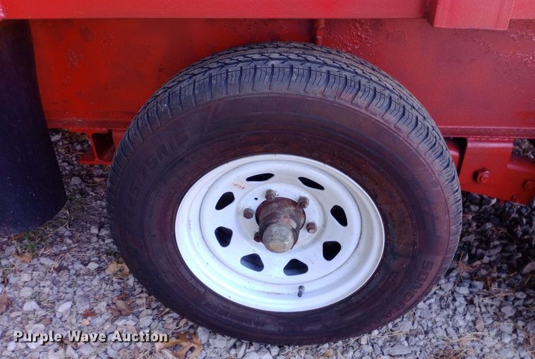 image for item DH1471 Shop built equipment trailer