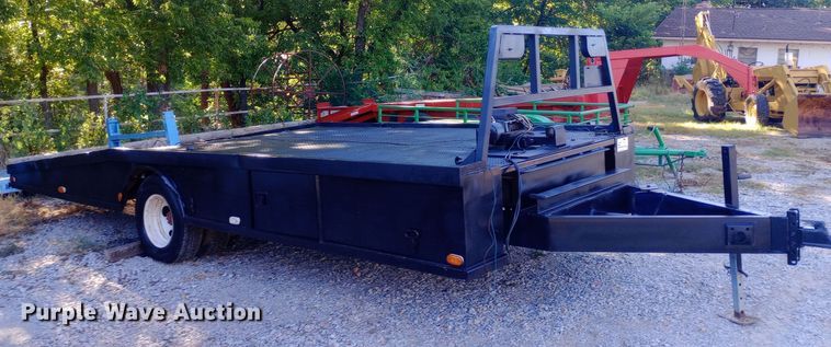image for item DH1473 Shop built equipment trailer