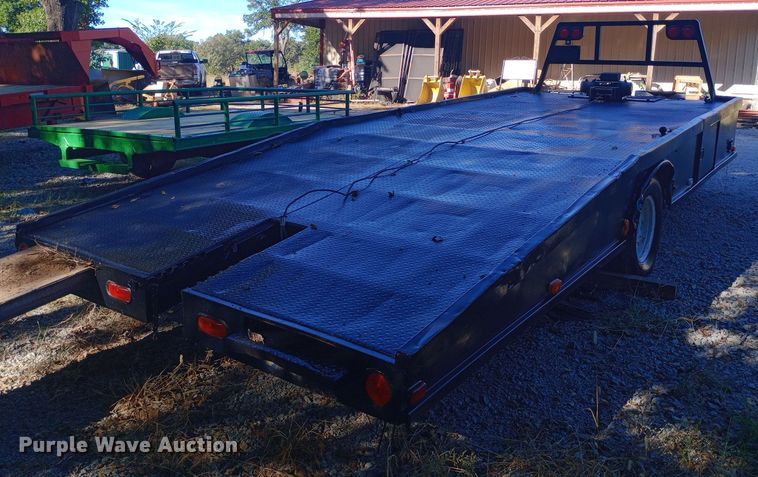 image for item DH1473 Shop built equipment trailer