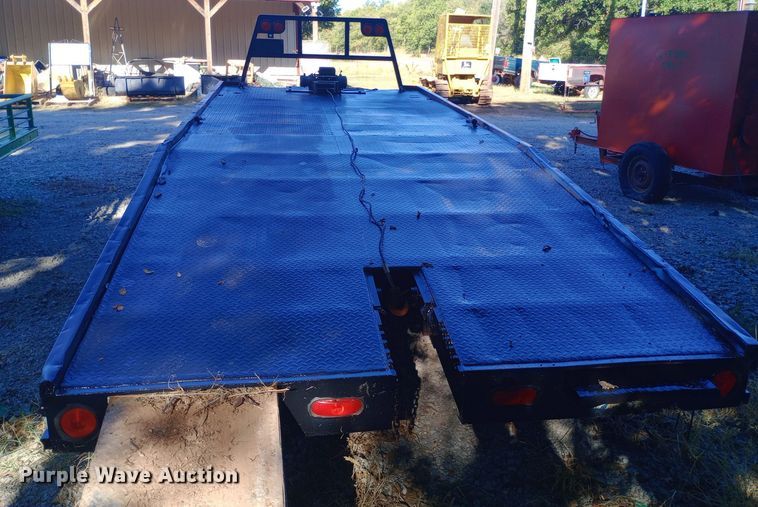 image for item DH1473 Shop built equipment trailer