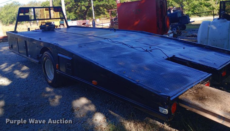image for item DH1473 Shop built equipment trailer