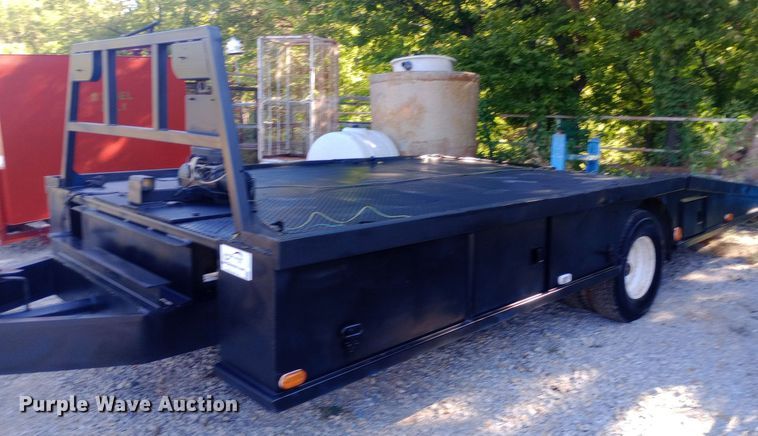 image for item DH1473 Shop built equipment trailer