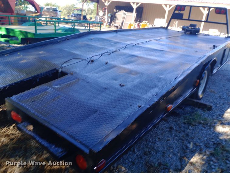 image for item DH1473 Shop built equipment trailer