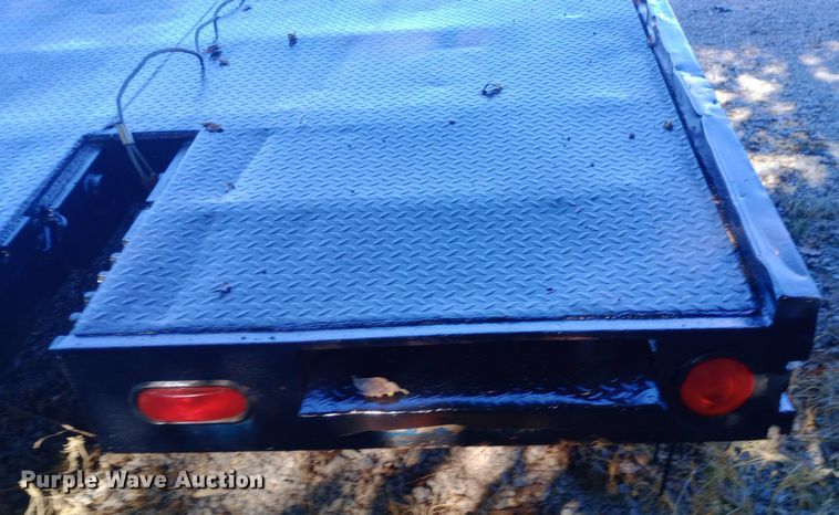 image for item DH1473 Shop built equipment trailer