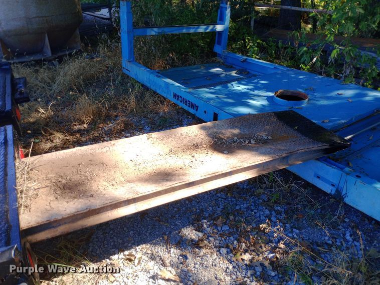 image for item DH1473 Shop built equipment trailer