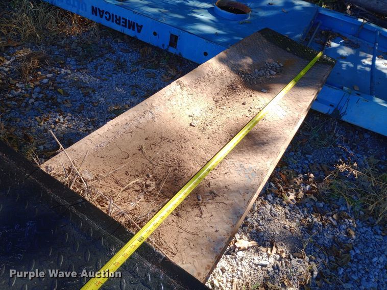 image for item DH1473 Shop built equipment trailer