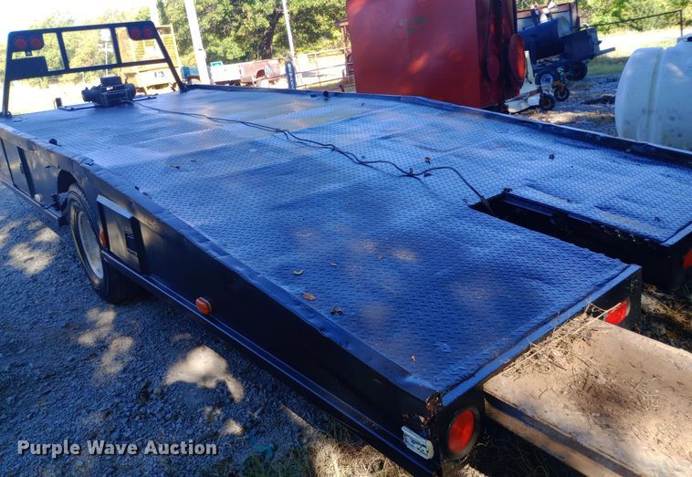 image for item DH1473 Shop built equipment trailer