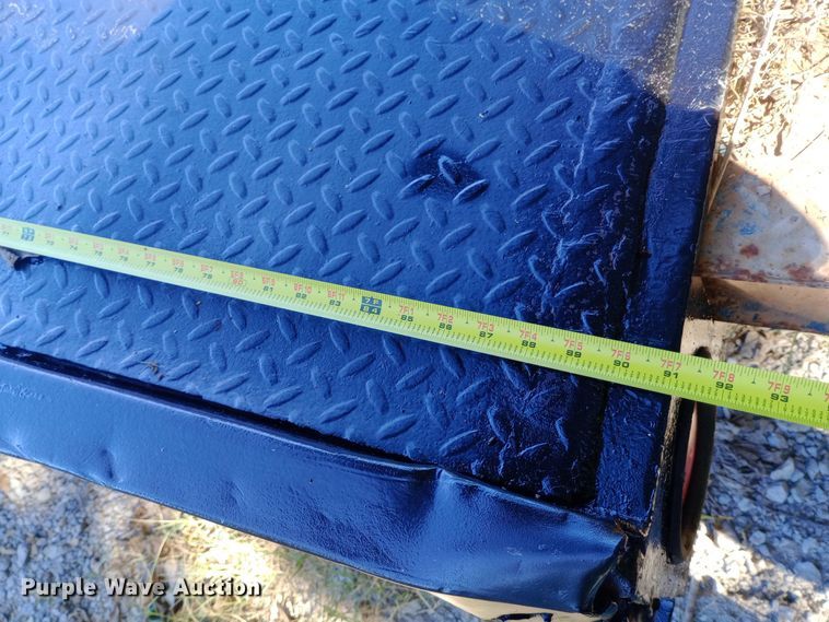 image for item DH1473 Shop built equipment trailer