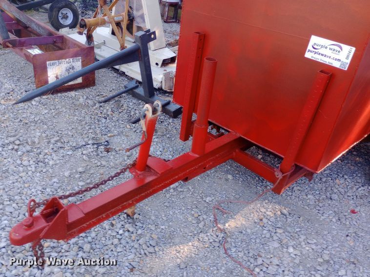 image for item DH1474 Shop built fuel trailer