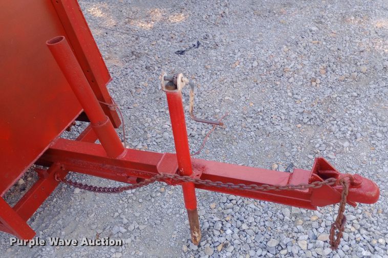 image for item DH1474 Shop built fuel trailer