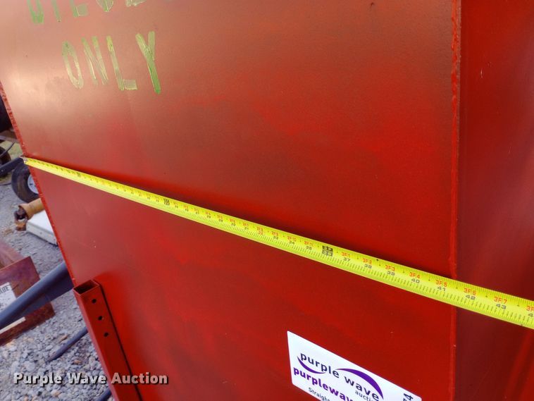 image for item DH1474 Shop built fuel trailer