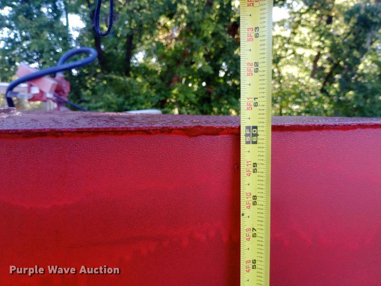 image for item DH1474 Shop built fuel trailer