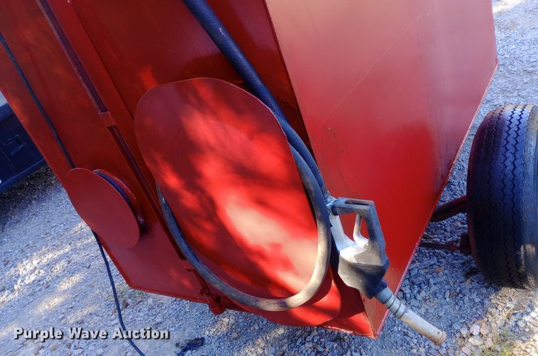 image for item DH1474 Shop built fuel trailer