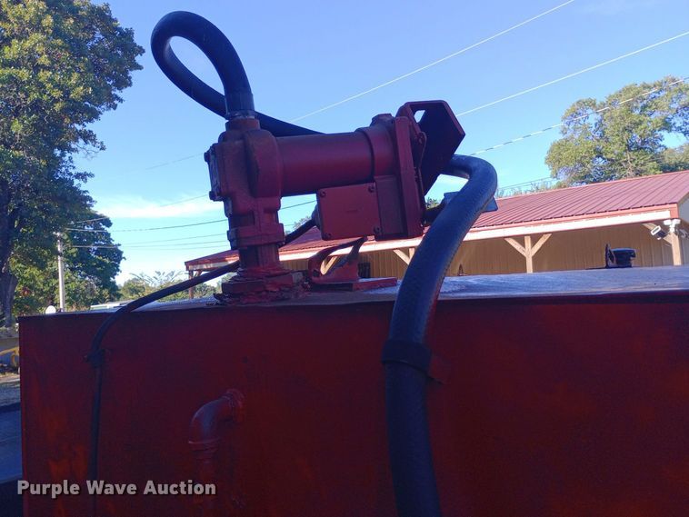 image for item DH1474 Shop built fuel trailer