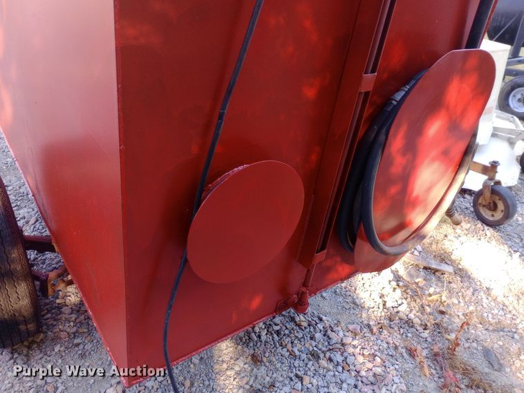 image for item DH1474 Shop built fuel trailer