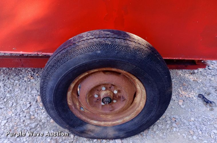 image for item DH1474 Shop built fuel trailer